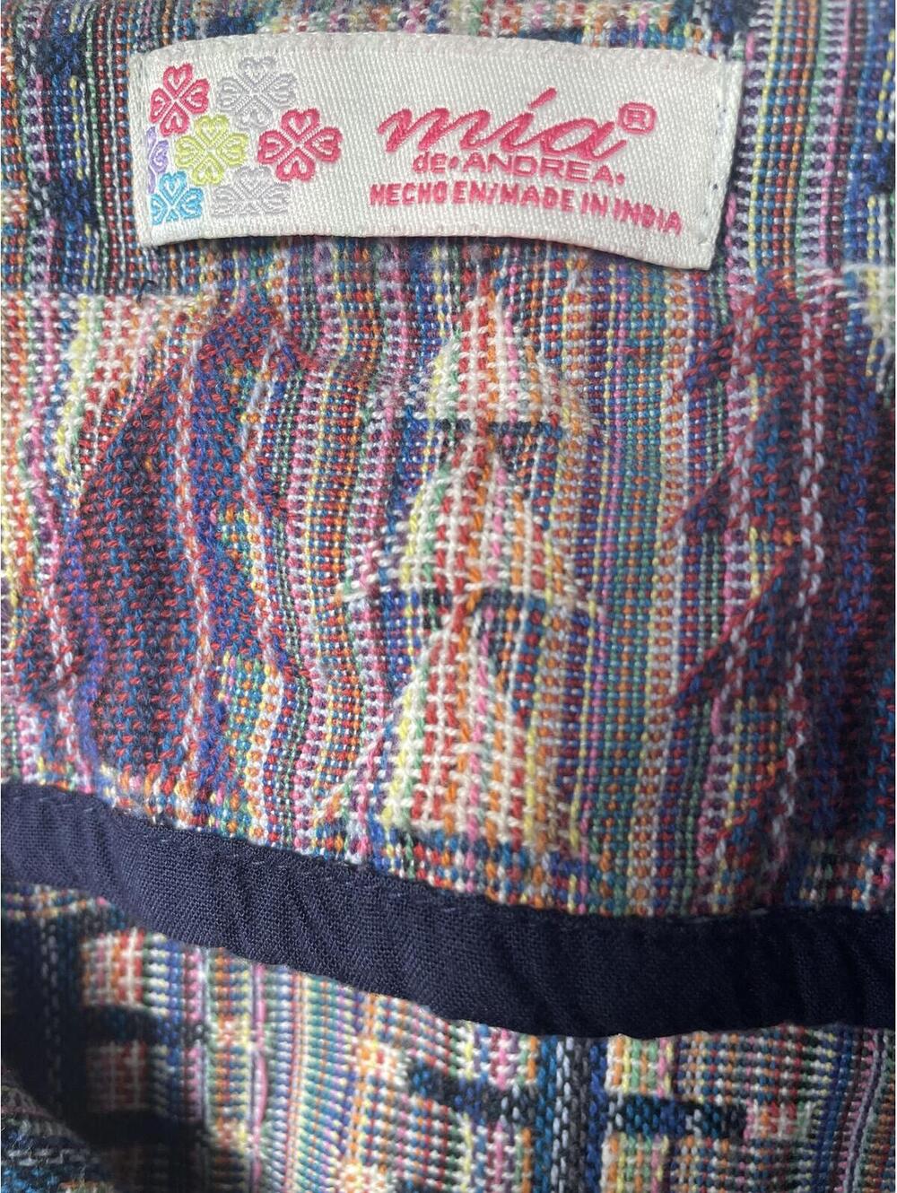 Mía de Andrea Jacket Womens Size Medium Cotton Lightweight Boho Western Hippy - Picture 2 of 7